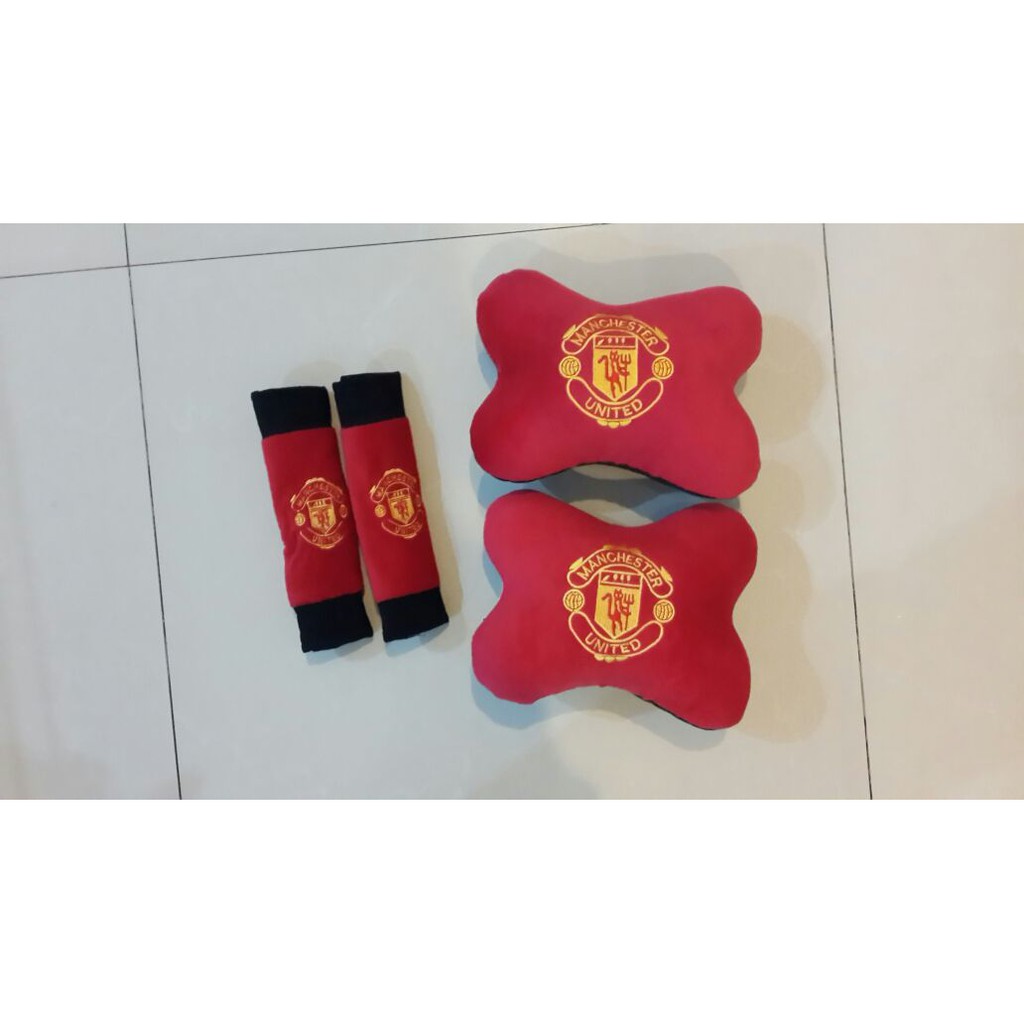Bantal Mobil 2 in 1 Exclusive Club MU