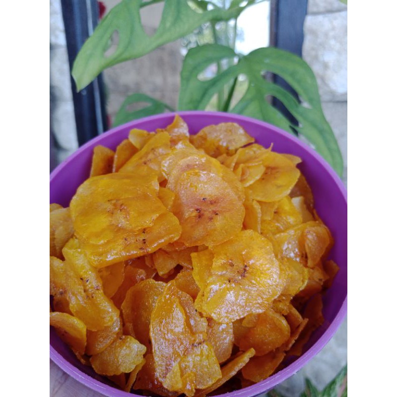 

keripik pisang manis,original