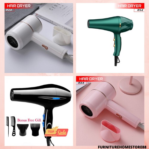 Hair dryer Pengering rambut low watt Hair dryer mini Pengering rambut hemat listrik