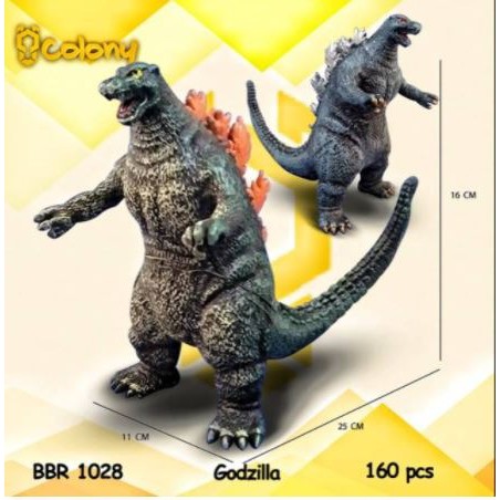 PROMO BBR1029 BBR1028 Godzilla Godzila Monster Ultraman Ultramen Mainan Action Figure Koleksi COLONY