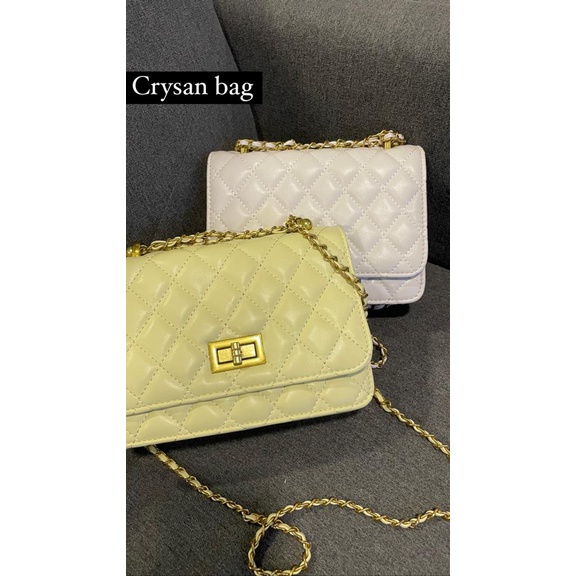 Crysan clutch bag large