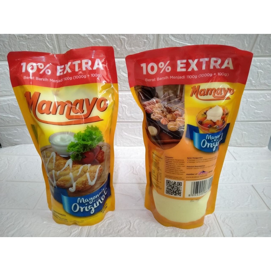 

MAMAYO MAYONAIS ORIGINAL 1000 GRAM ALIAS 1 KG / MAYONAISE [gerai]