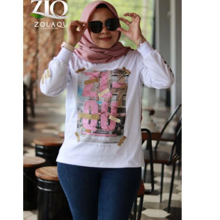 hy Kaos zolaqu tanpa ban original size m l xl motif / atasan wanita A70