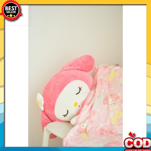 Ss Selimut Fata 3D Dewasa Jumbo Bulu Halus YZ71 Bantal Selimut (Balmut) Sleepy Sanrio Cinnamoroll My