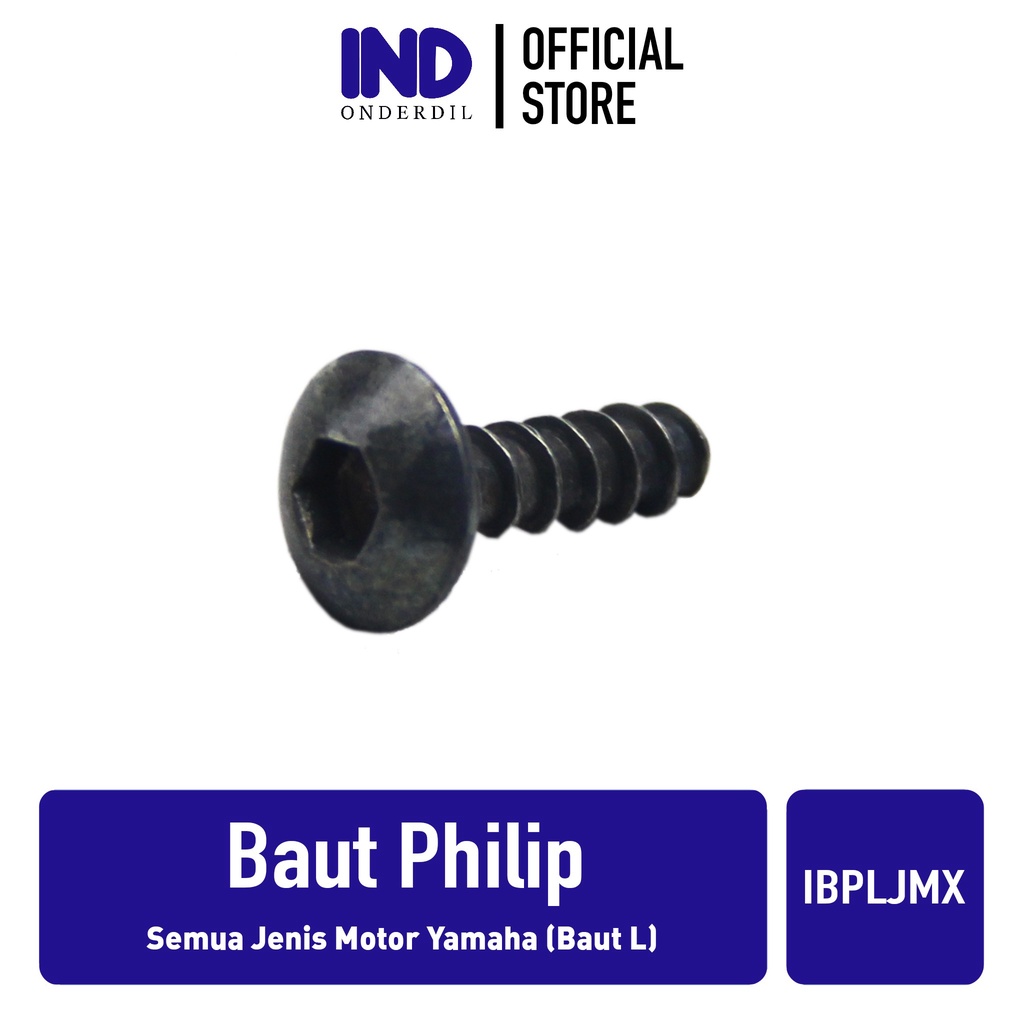 Baut-Bodi Body Cacing Philip-Phillip-Phillips-Pilip Semua Jenis Motor Yamaha Baut L