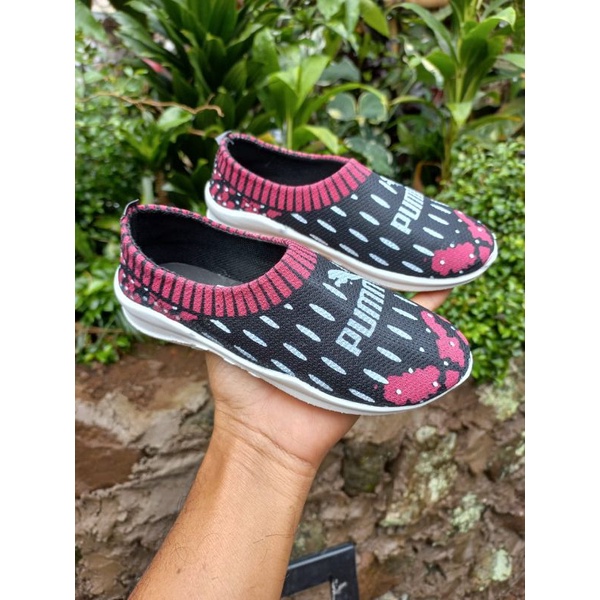 sepatu anak/sepatu slip on SPORT motif PM terbaru