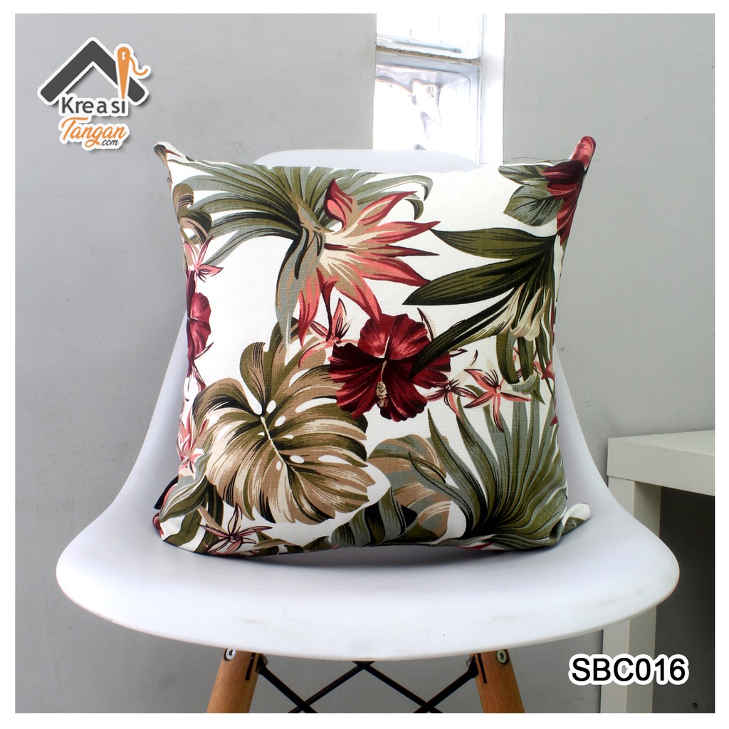 SARUNG BANTAL SOFA CANVAS 40x40, 45x45, 50x50 SBC012 SBC016