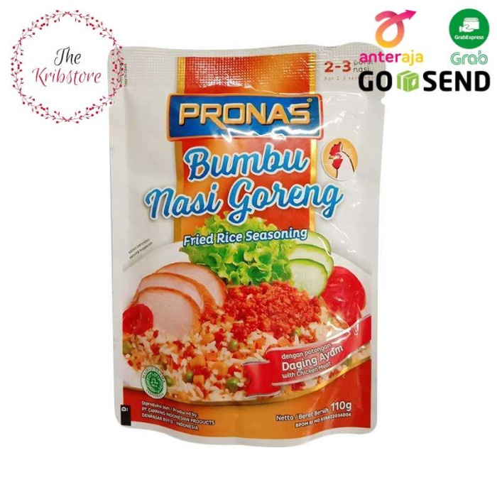

PRONAS Bumbu Nasi Goreng Ayam Pouch 110 gr