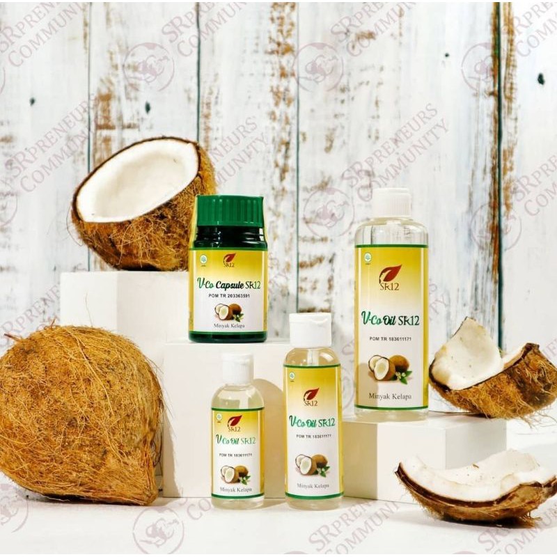 

VCO VIRGIN COCONUT OIL SR12 / IMUN BOOSTER / MINYAK KELAPA MURNI