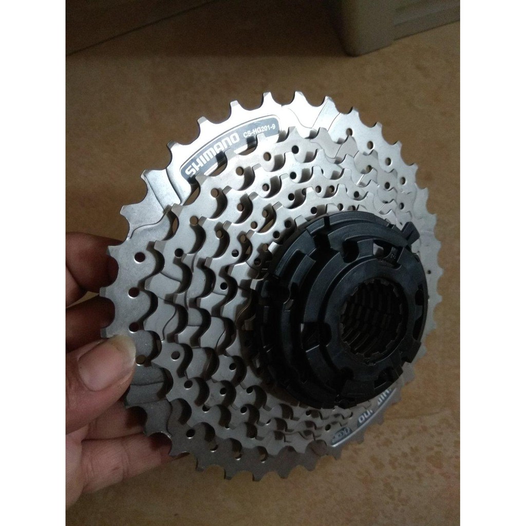FADA -  SPROKET SHIMANO 9 SPEED HG 201 11T - 36T BARU 9 SPEED RASA 10 SPEED
