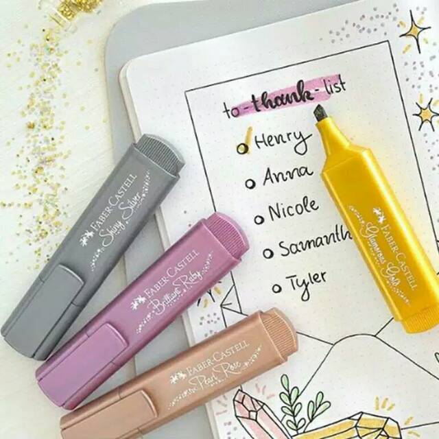 

Textliner 46 Metallic Faber Castell Highlighter