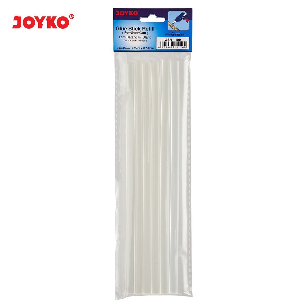 

Isi Lem Tembak/ Glue Stick Refill JOYKO GSR-109 ( 1 Set isi 6 Pcs )