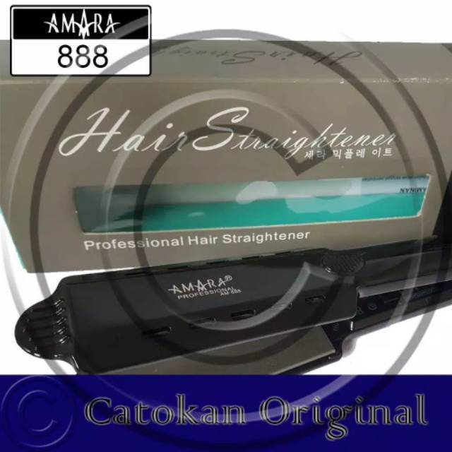 FREE ONGKIR - Amara Catok Besar 888 - Alat Catok / Catokan Rambut Amara Original
