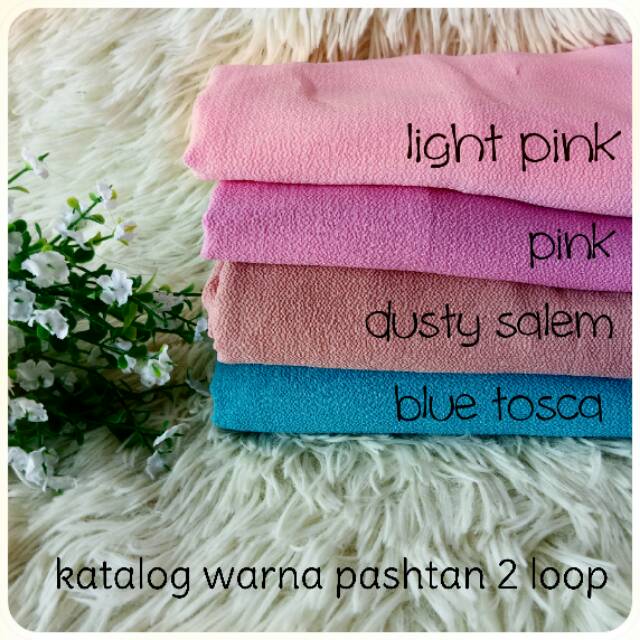 SALE LAST STOCK!! PASHTAN 2 LOOP bubble crepe