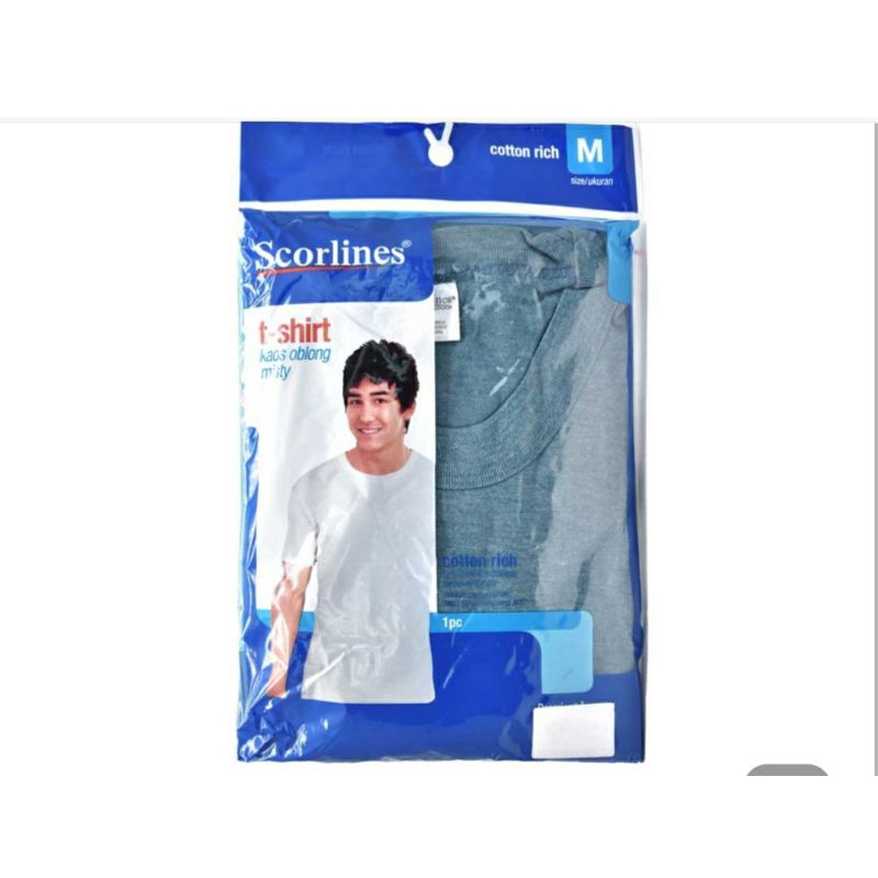 Scorlines T-Shirt Kaos Oblong Misty M 