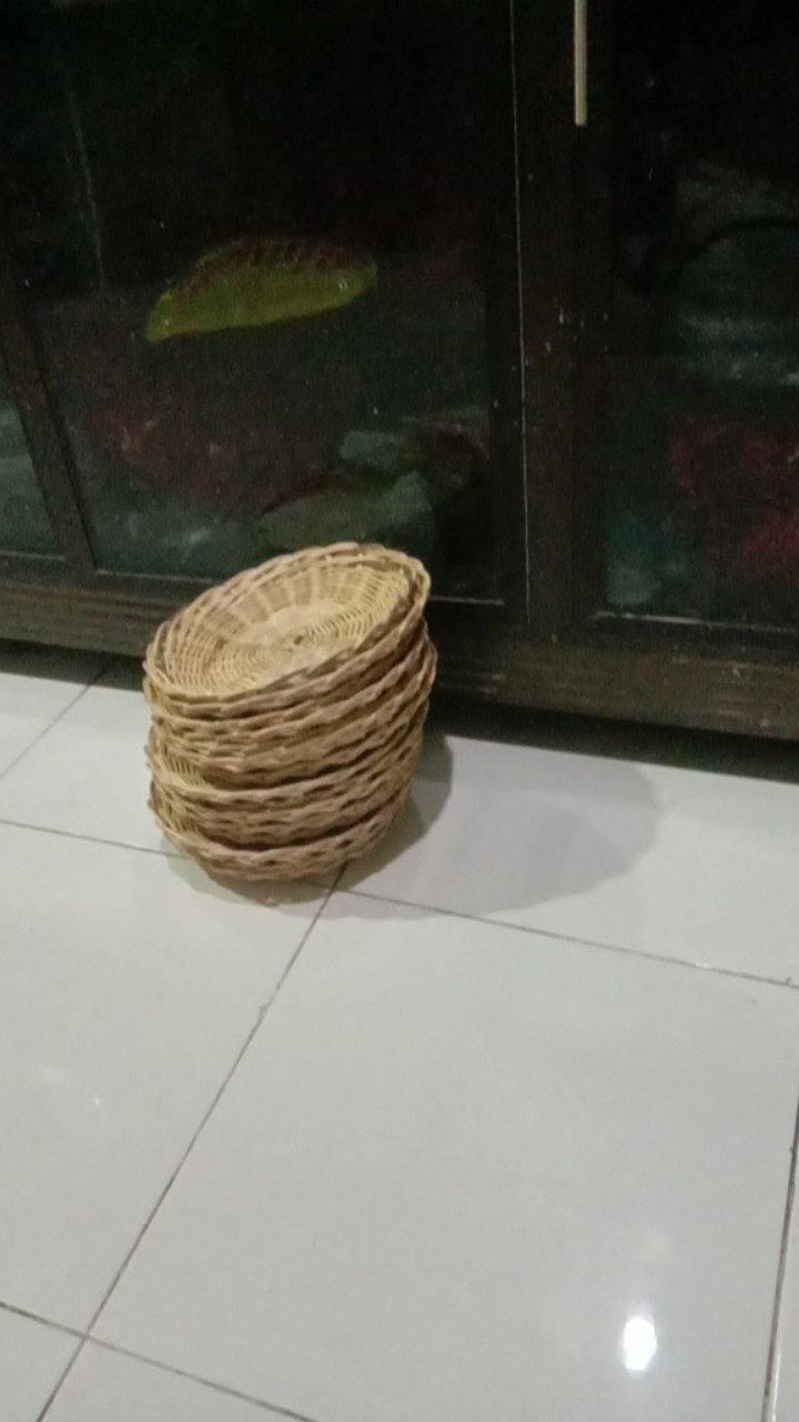 Supplier Piring Rotan Vernis - Piring Pernis Bahan Rotan - Piring Phinising Dari Rotan - Piring Unik