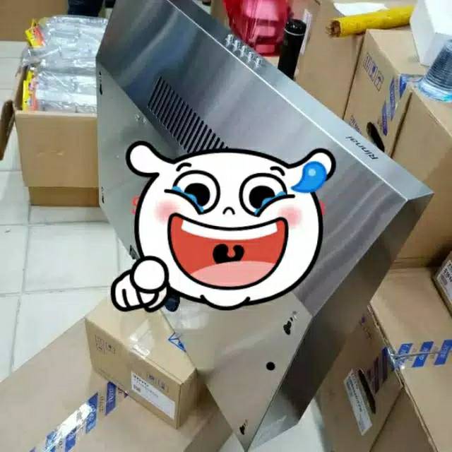 Cooker Hood Rinnai RH 126 SS Bagus / Cooker Hood Murah