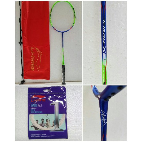 Raket LINING TURBO x 99 FU HAI FENG SIGNATURE BO376 CN BAT