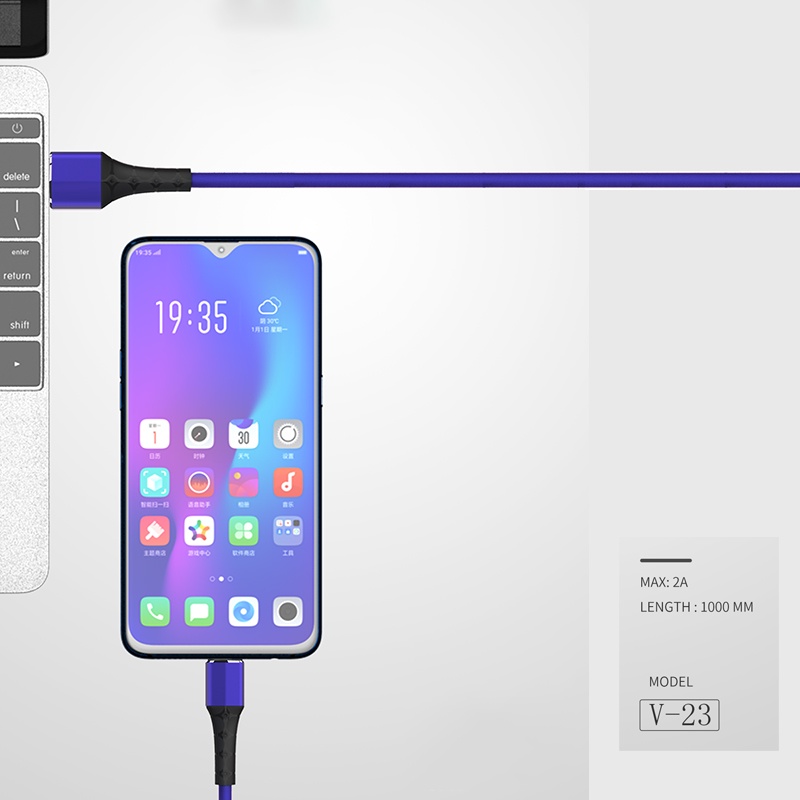 【CB009】Fxing Original Kabel Data V23 Fast Charging USB LIGHTNING/ TYPE C Kabel CABLE Lightning Fast Charger Ori
