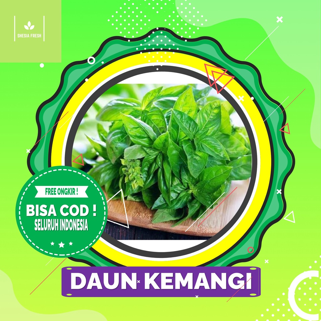 

Shesia Fresh - Daun Kemangi Organik Per Pack
