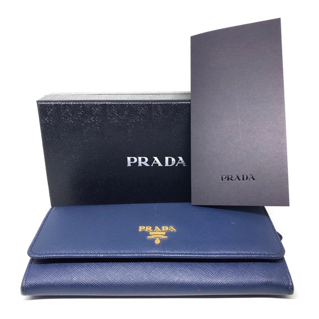 Wallet Prada Saffiano Multicolor Authentic Preloved