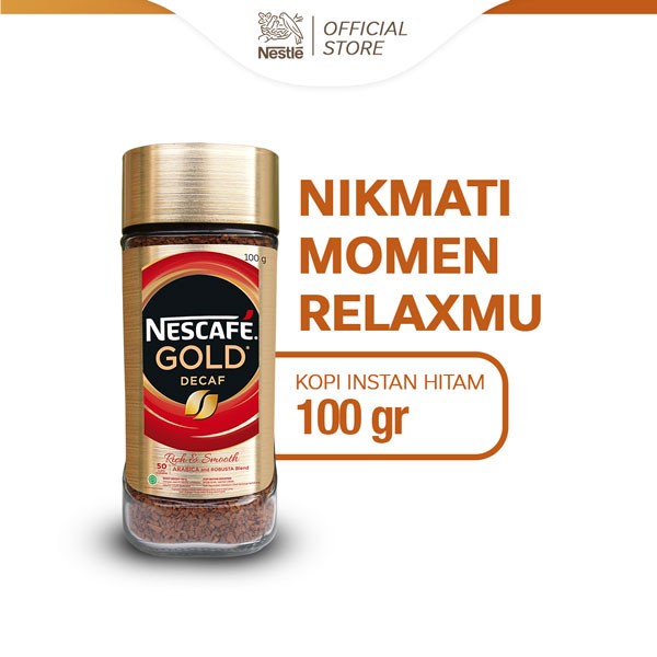 

(BISA COD) NESCAFÉ GOLD Decaffein Jar 100g