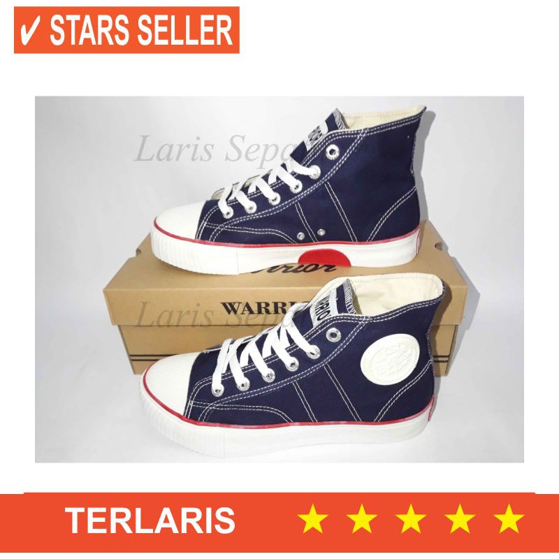 SEPATU KEKINIAN MURAH BARU TERBARU ASLI MERAH HIJAU BIRU PUTIH / Sepatu Sekolah - Warrior Classic