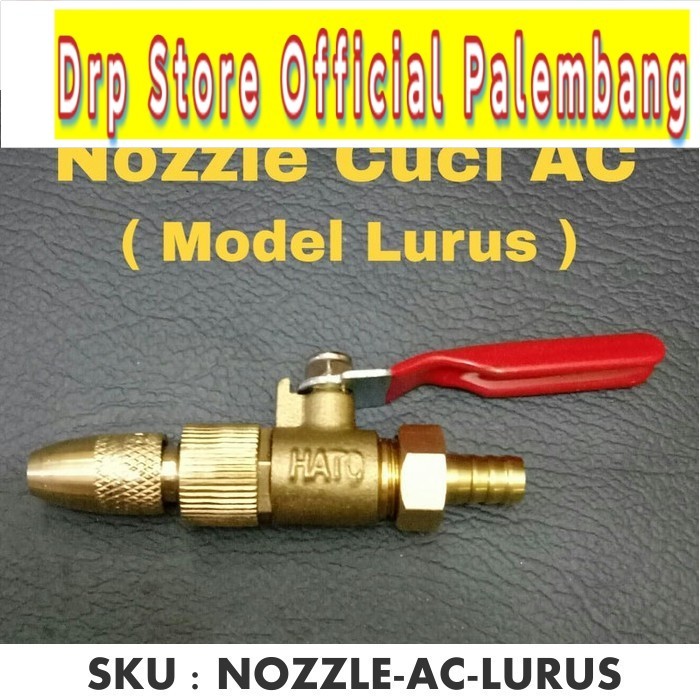 Nozzle Apolo Cuci AC / Nosel Cuci AC / Nozzle Jet Cleaner - LURUS