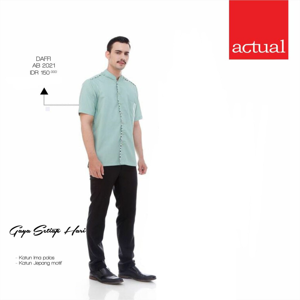 Koko Terbaru Adem Bagus dan Nyaman Actual Basic AB DAFFI