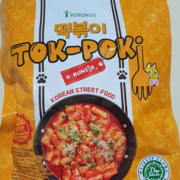 

E7Z6 KORINUS TTEOKBOKKI INSTAN 140GR (KUE BERAS + BUMBU) HALAL IMPORT KOREA IUWF