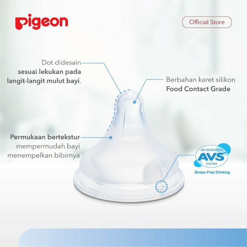 Botol Susu Pigeon Wide Neck 240ml PP