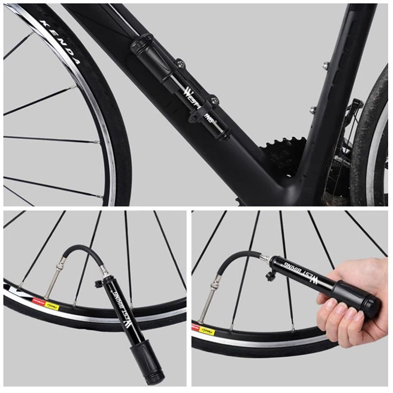 West Biking Bike Front Handlebar Bag Tas Depan Sepeda