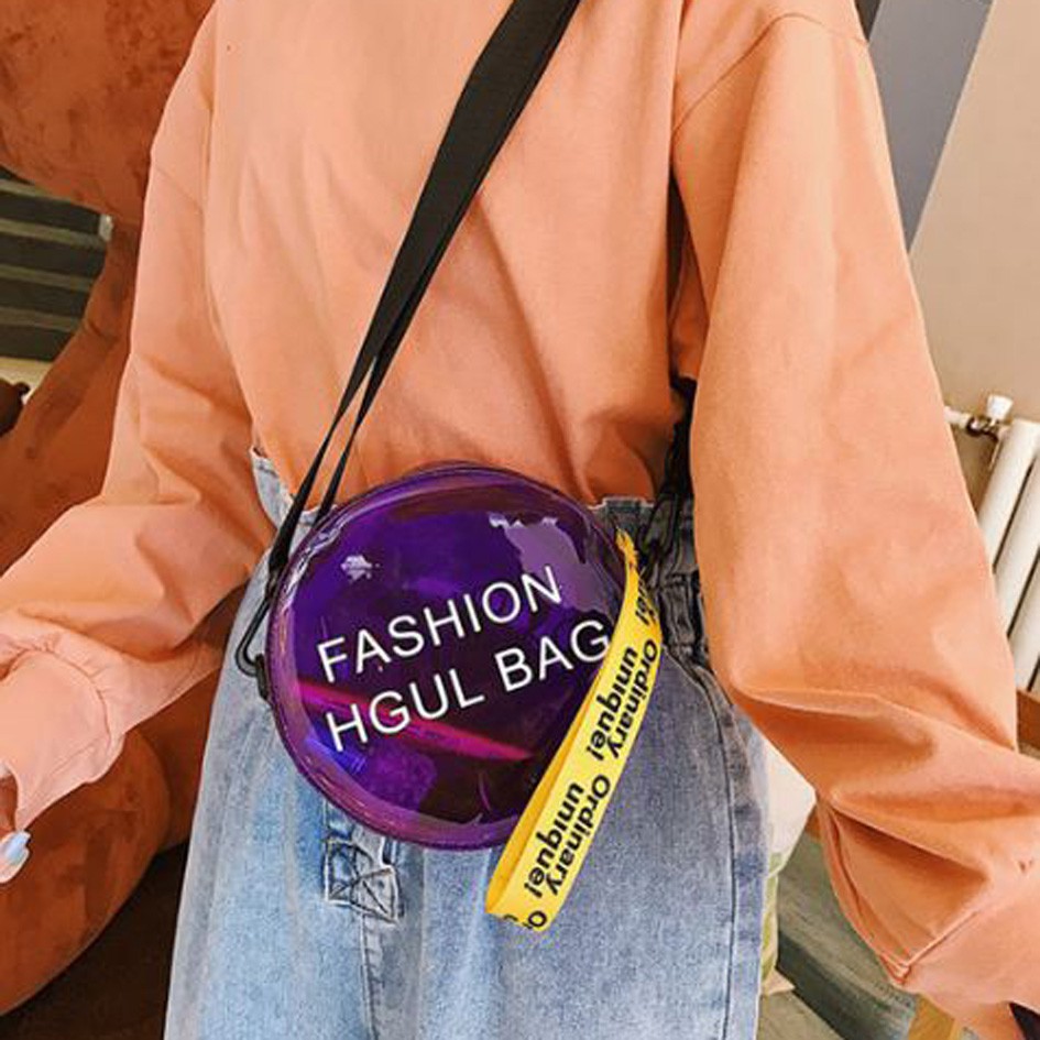 tas selempang transparan fashion hgul bag (3H5)bta424