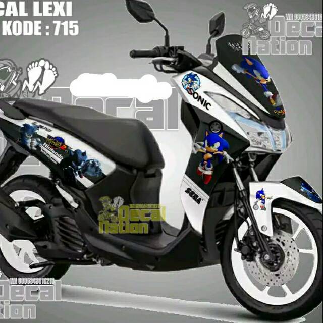 DECAL FULLBODY LEXI SONIC STICKER VARIASI LEXI