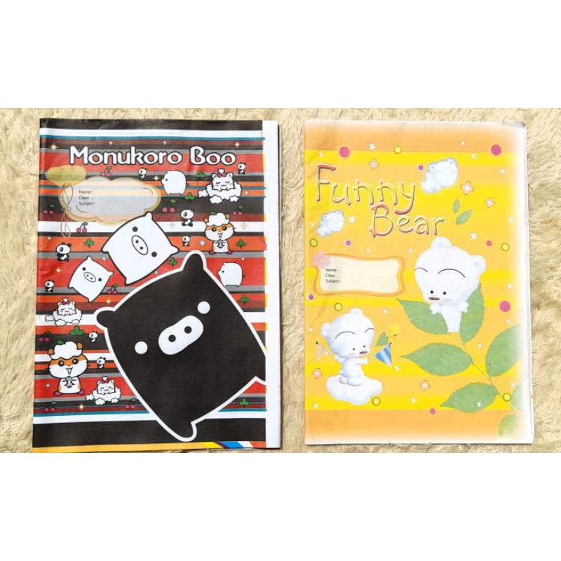 

Sampul Buku Monokurobo & Bear Isi 10 Lembar