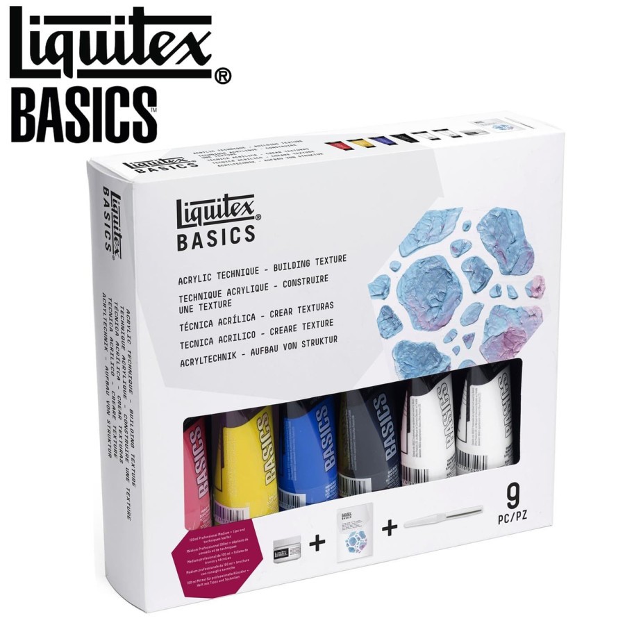 

Liquitex Basics Acrylic Building Texture Technique Set