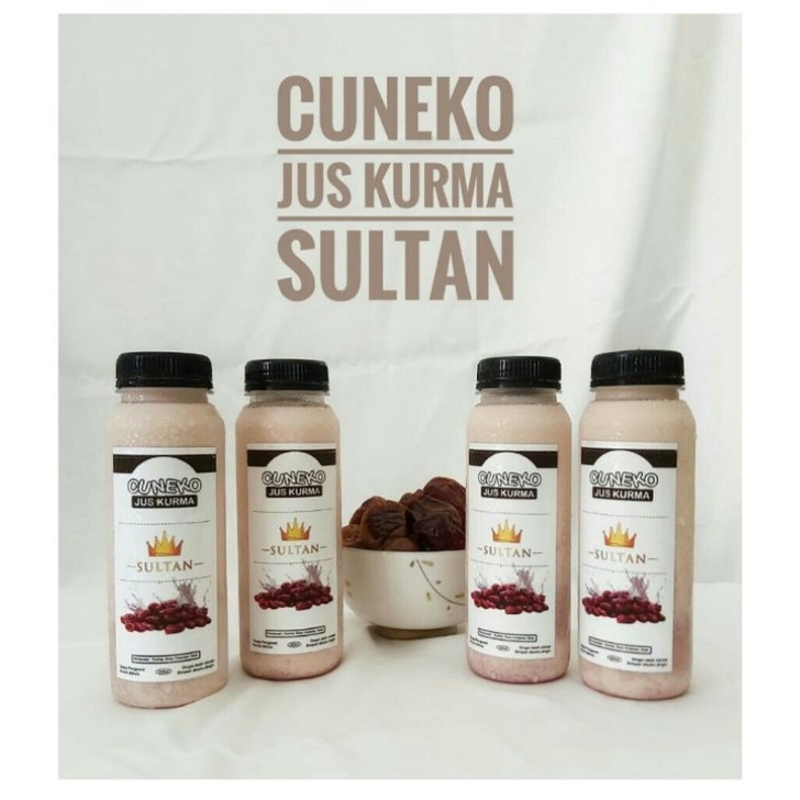 

(PO) Cuneko Jus Kurma Susu botol sultan 250 ml