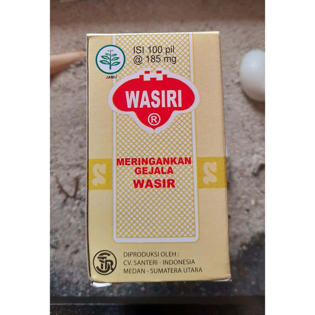 WASIRI obat wasir isi 100 pills- ambeien kronis herbal manjur