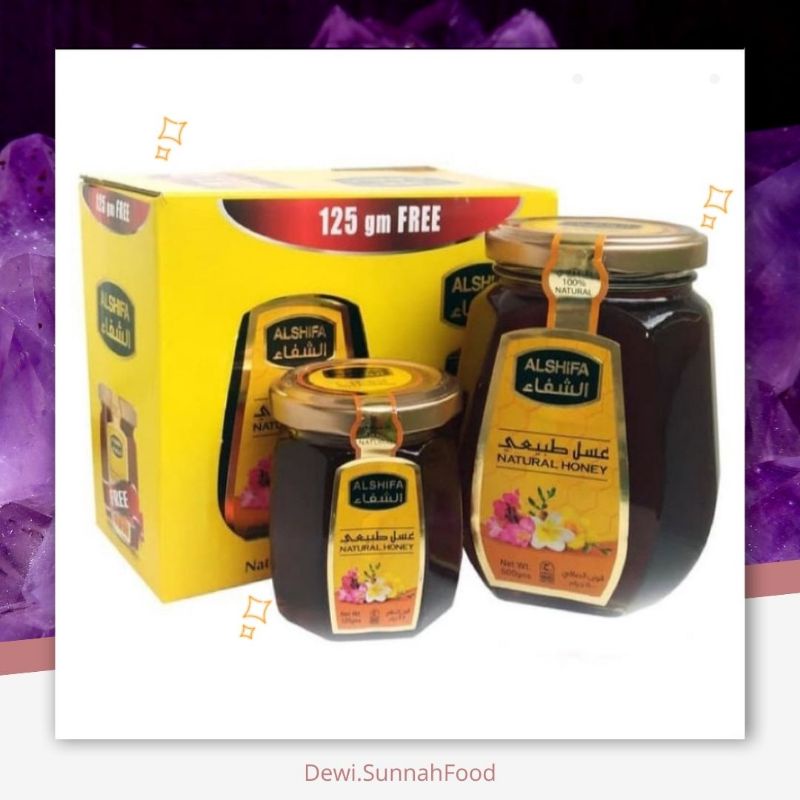 

Madu AlShifa Natural Honey Pack 500g (Free 125g AL-SHIFA)