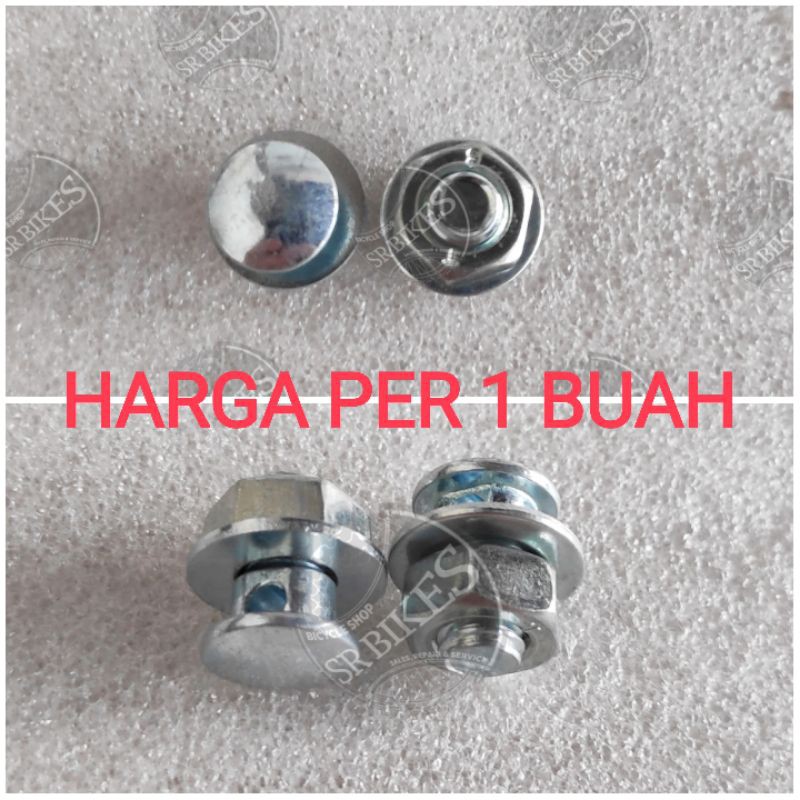 BAUT LUBANG / MATA REM / BAUT PENJEPIT KABEL TALI REM Sepeda (PER 1 BUAH)