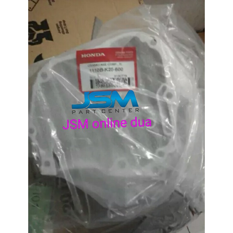 CRANKCASE TENGAH BEAT FI ESP BEAT POP ORI AHM 11100-K25-600 ORI ORIGINAL