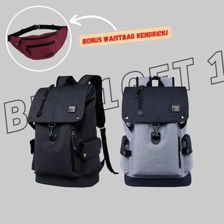 TAS RANSEL BAYLOR FREE TAS WAISTBAG KENDRICK TAS PUNGGUNG PRIA TAS BOMBER  UKURAN BESAR COCOK BUAT SEKOLAH, KULIAH, BERPERGIAN