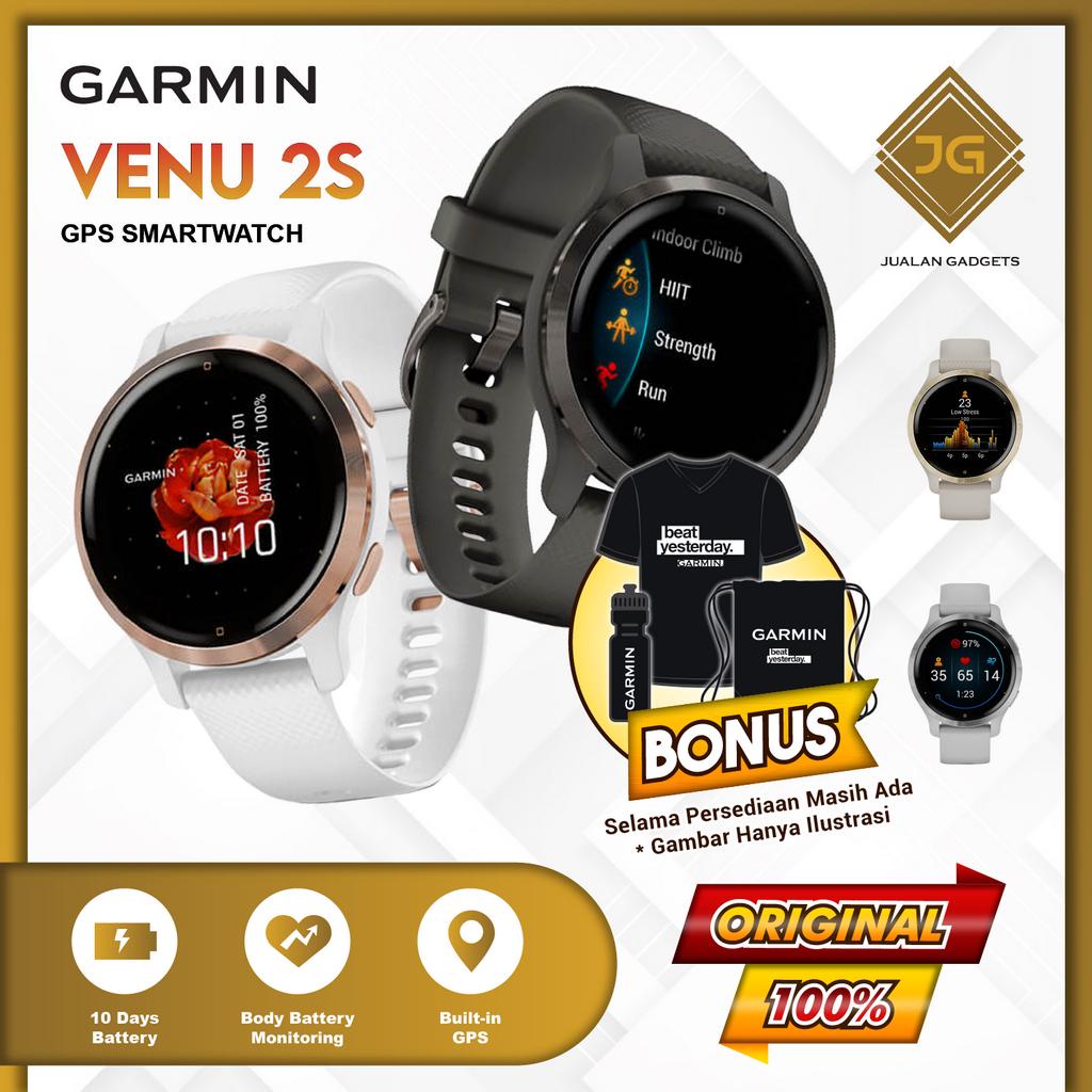 Garmin Venu 2S / Garmin Venu 2 S Smartwatch GPS WiFi Garansi Resmi