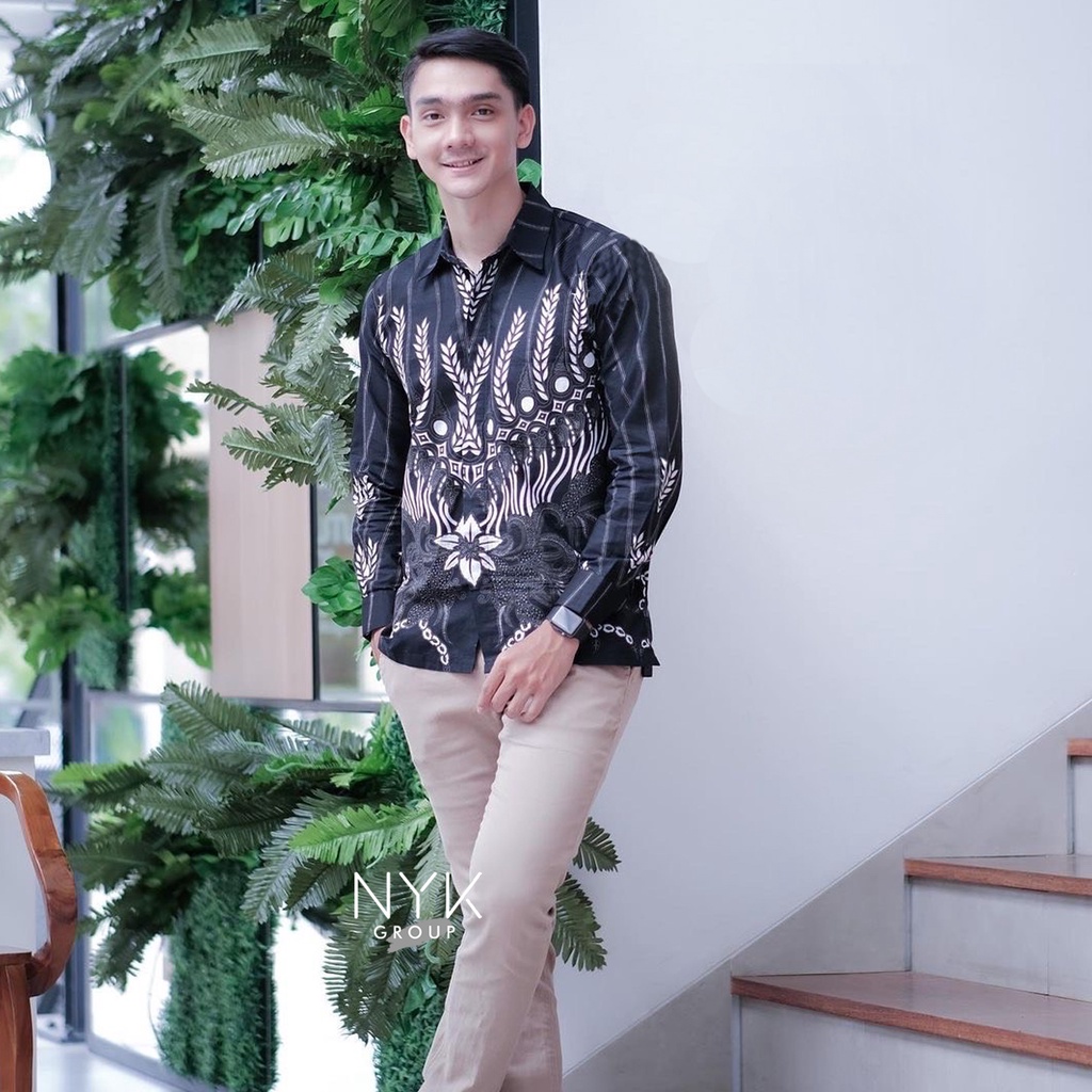 NYK BATIK - KEMEJA BATIK LENGAN PANJANG | KEMEJA KONDANGAN | KEMEJA FORMAL