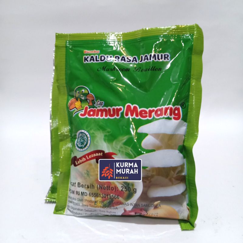 

Kaldu Jamur Merang Alami Non MSG Vetsin Cap Jamur Merang Original 250 gr