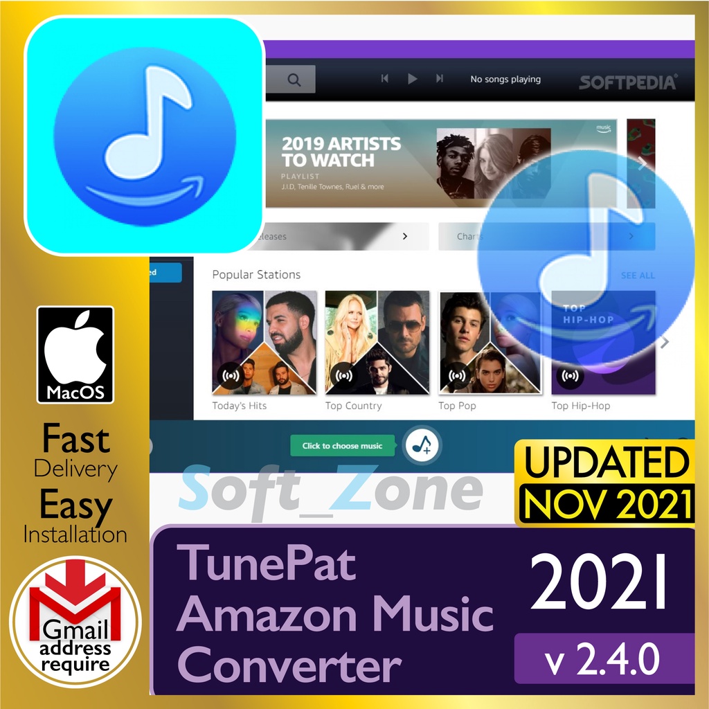 

TnPt Amzn Msc Cnvrtr 2.4.0 - Rcrd & Cnvrt Sngs frm Amzn Msc [mcOSX BgSr | Mntry Spprt]