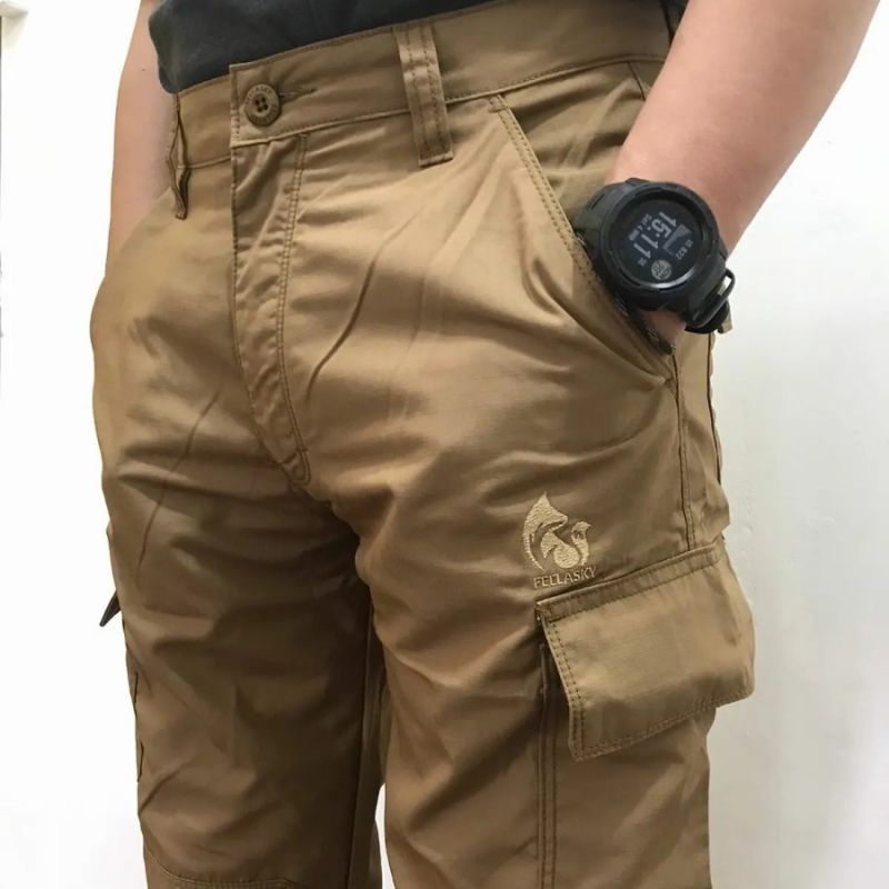 Celana gunung kargo panjang fellasky mohican cargo pants outdoor
