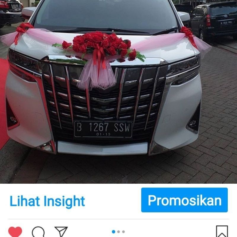 BUNGA MOBIL PENGANTIN,BUNGA PALSU(READY STOCK)-6