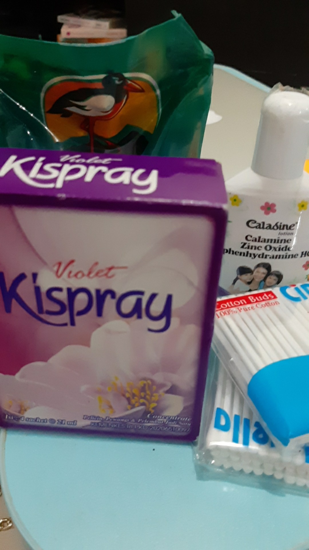 Kispray Pengharum Serbaguna 21ml 1 Kotak Isi 4 Pcs