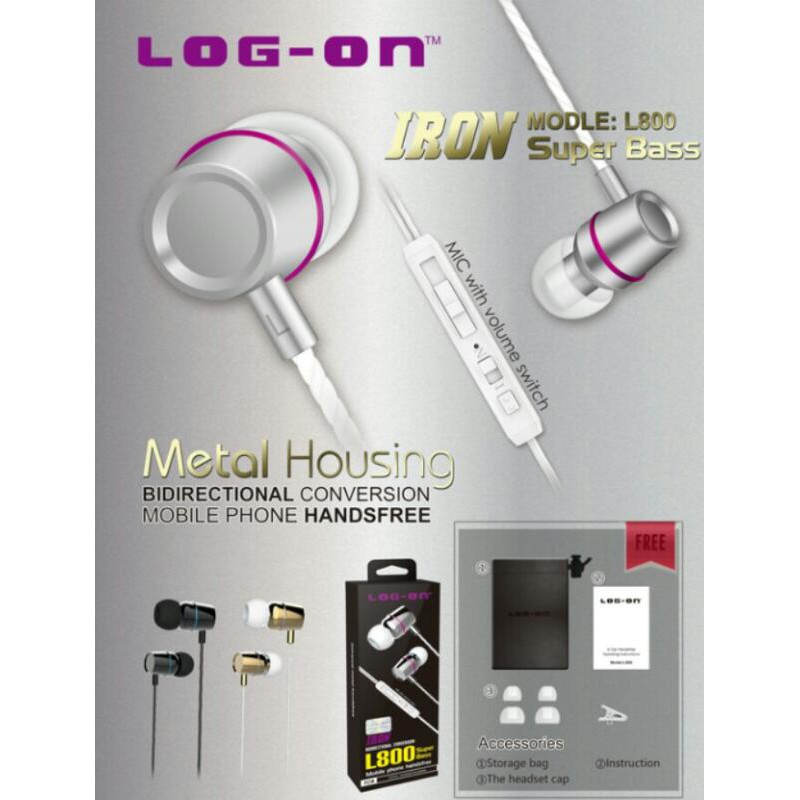 PHF LOG ON IRON/HEADSEAT MURAH/HEADPHONE MURAH